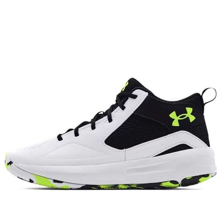 Under Armour Lockdown 5 Basketball Shoes 'White Black' 3023949-102