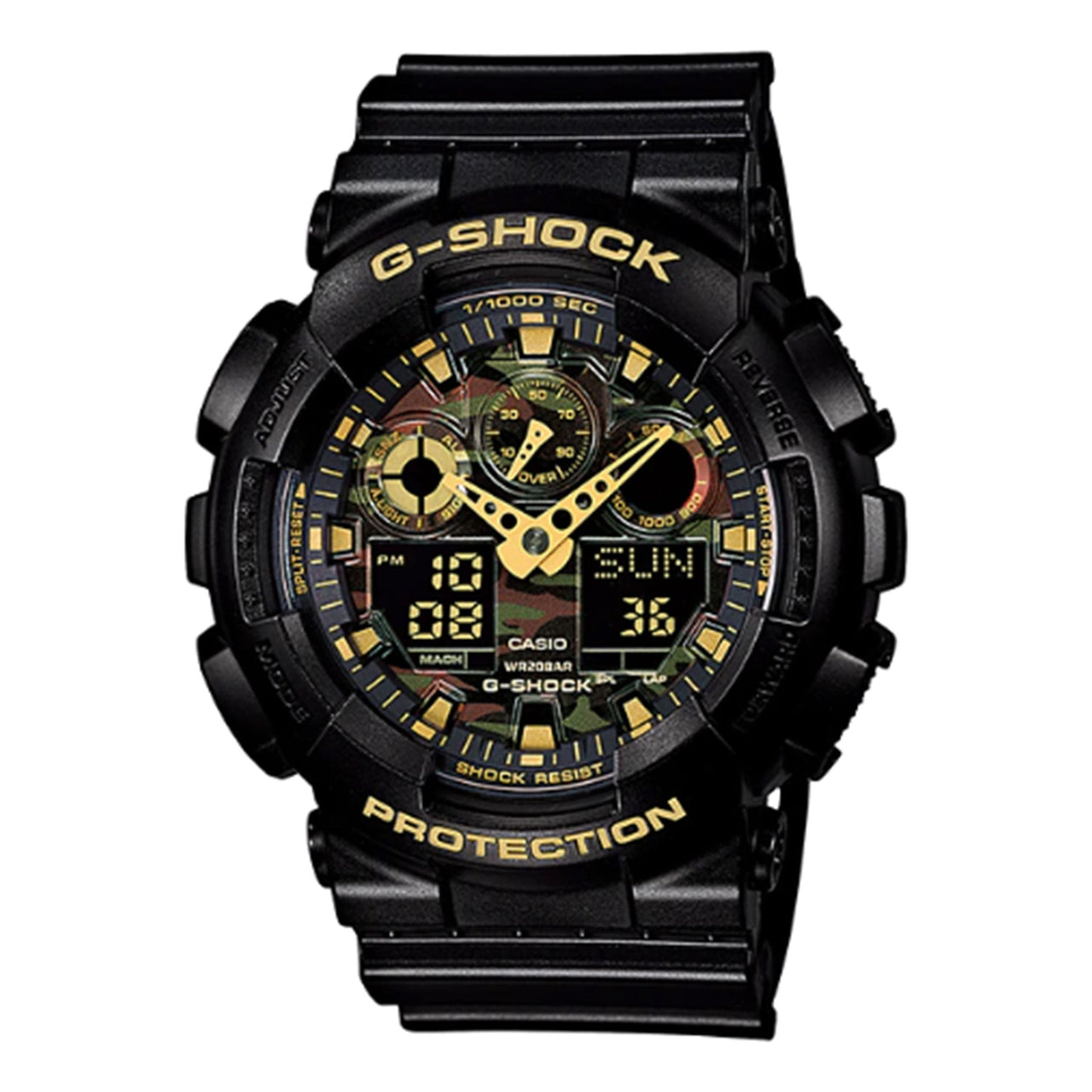 CASIO G-Shock Analog-Digital 'Black Gold' GA-100CF-1A9