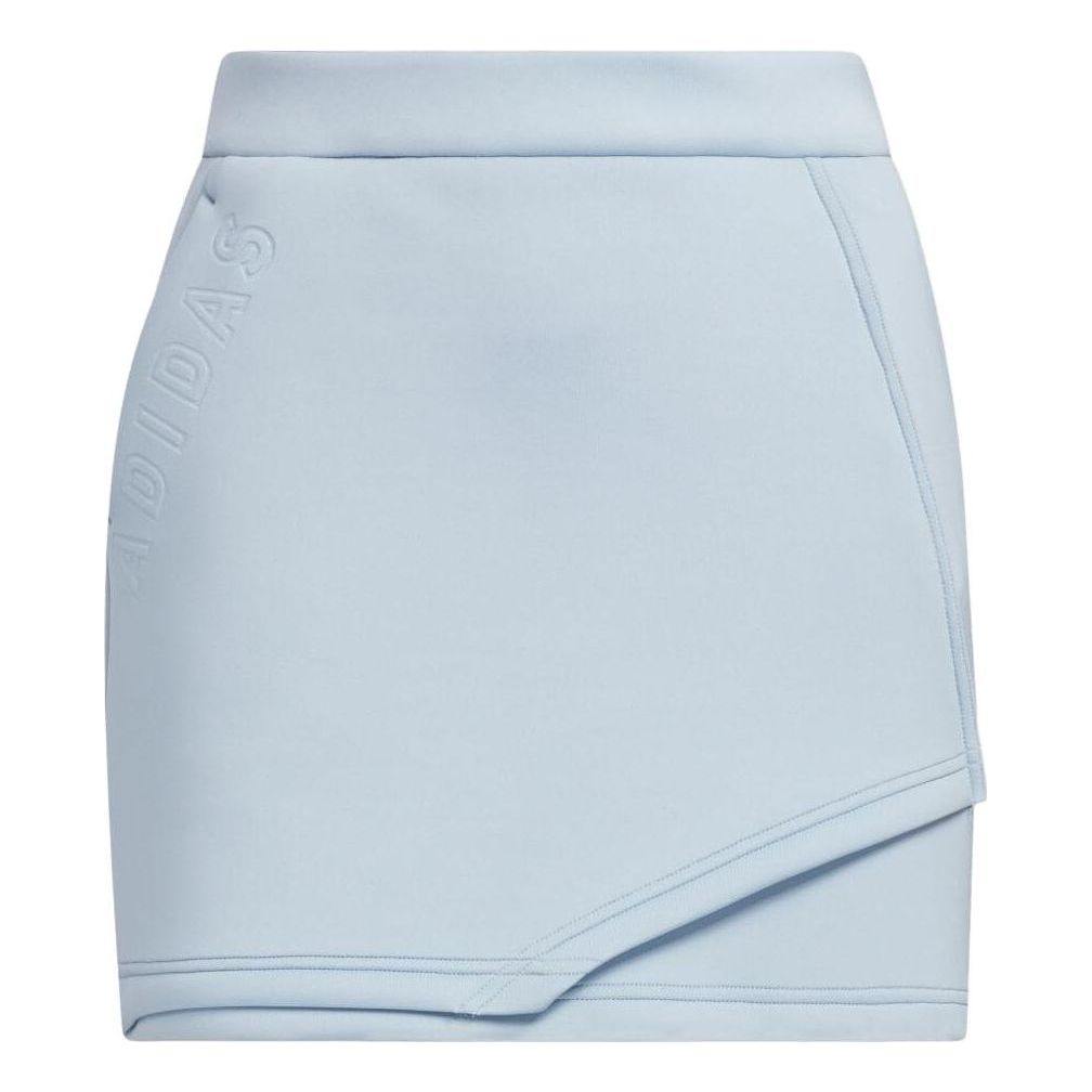(WMNS) adidas 3D Debossed Spacer Knit Skirt 'Blue' HY0860