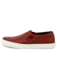 (WMNS) Gucci Leather Low 'Maroon' 473974-A3850-6078