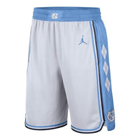 Air Jordan North Carolina Tar Heels Replica Team Basketball Shorts 'White Blue' CD3169-100