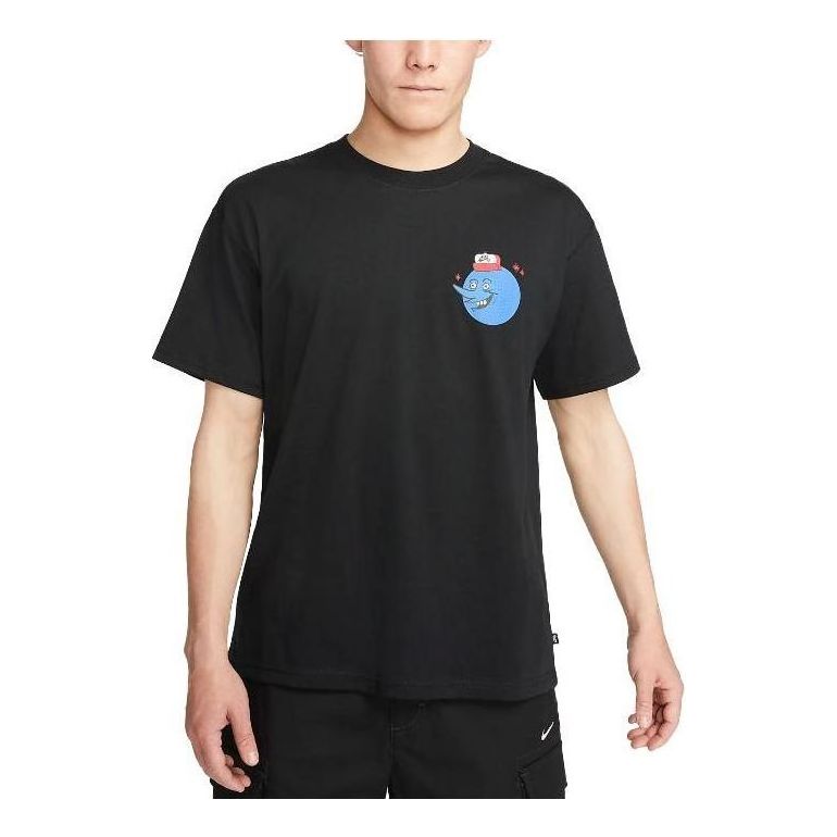 Nike SB Globe Guy T-shirt 'Black' FB8137-010