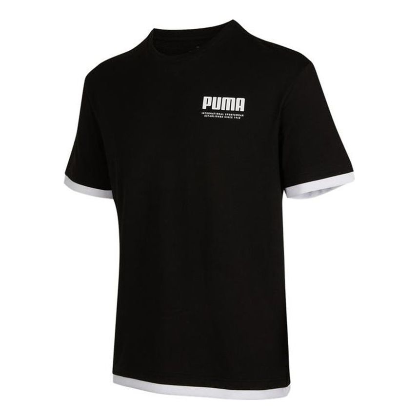 PUMA Summer Court T-Shirt 'Black' 845862-01