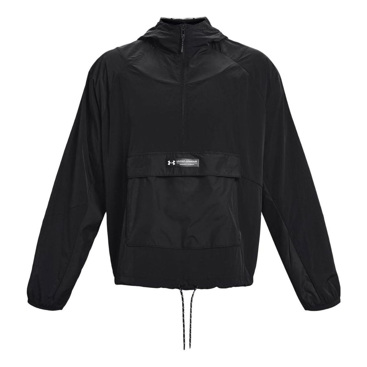 Under Armour Rush 1/2 Zip Waterproof Jacket 'Black' 1377183-001