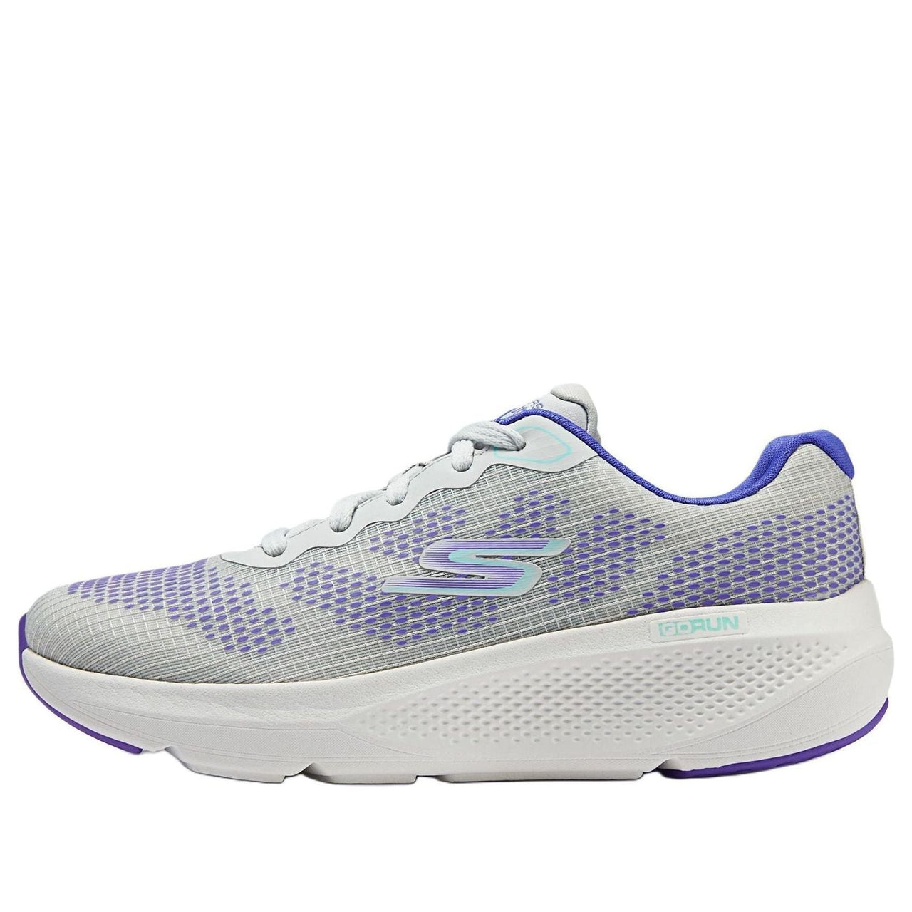 (WMNS) Skechers GOrun Elevate Nimbus 'Gray Lavender' 128348-GYLV