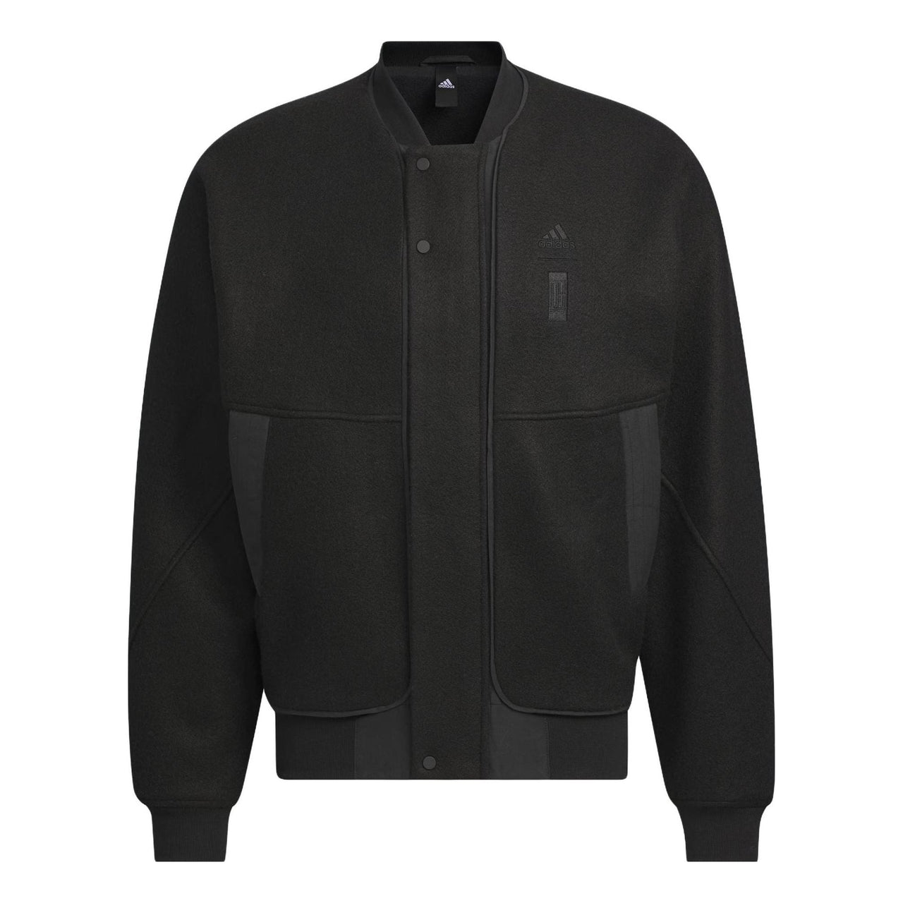 adidas Wuji Melton Jacket 'Black' IP4910