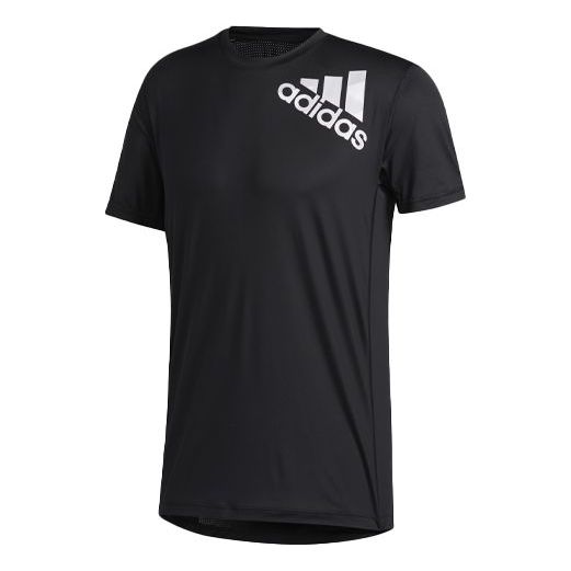 adidas Ask 2 Ftd Bos T Logo Printing Sports Training Short Sleeve Black GH5106