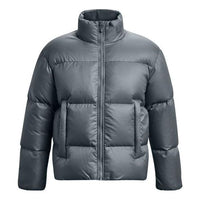 Under Armour ColdGear Infrared Puffer Jacket 'Grey Blue' 1378828-002