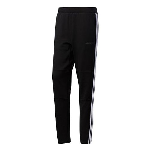 adidas neo M Fr Q1 Tp Stripe Running Sports Pants Black BP6318