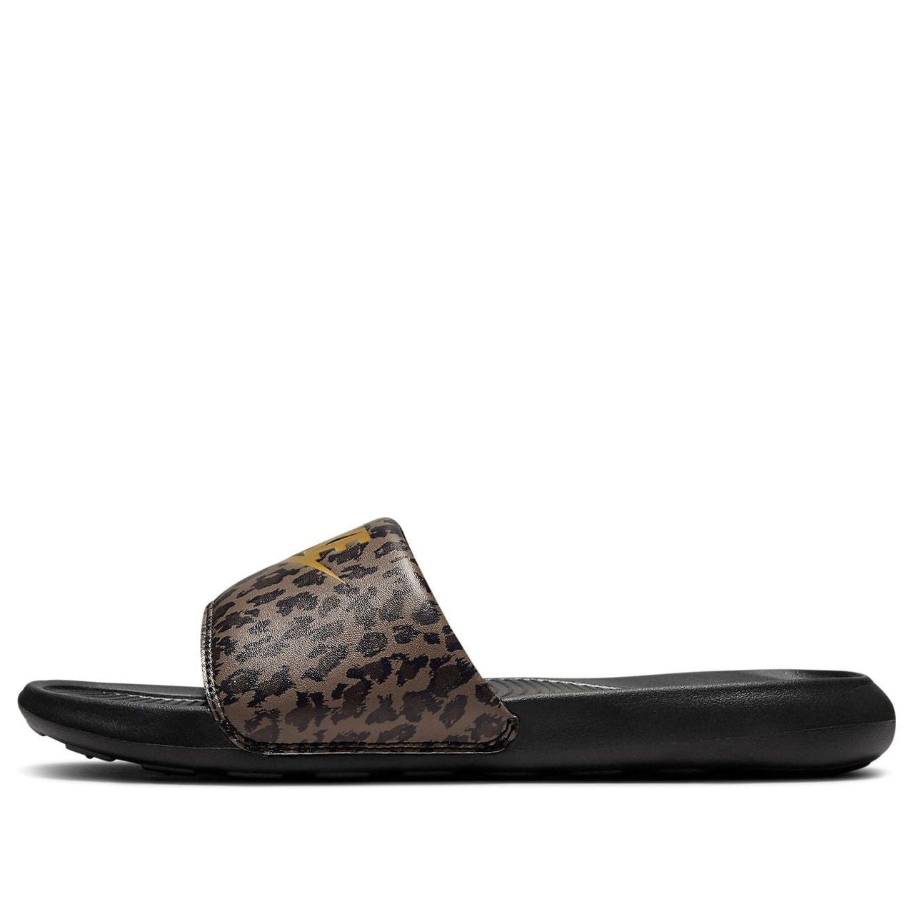 (WMNS) Nike Victori One Printed Slide 'Leopard - Archaeo Brown' CN9676-200