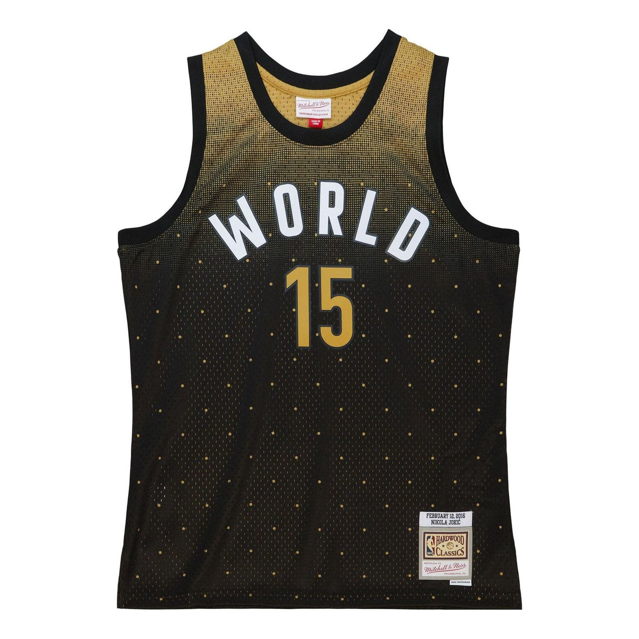 Mitchell & Ness x NBA World All-star 2016 Jersey 'Nikola Jokic 15' SMJY6129-ASG16NJOBKGD