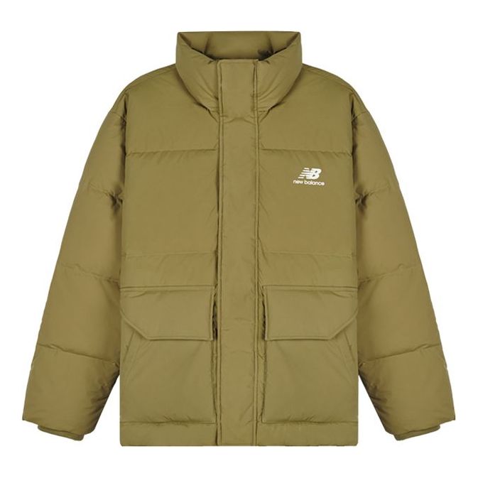New Balance Puffer Jacket 'Olive Green' AMJ14309-OV