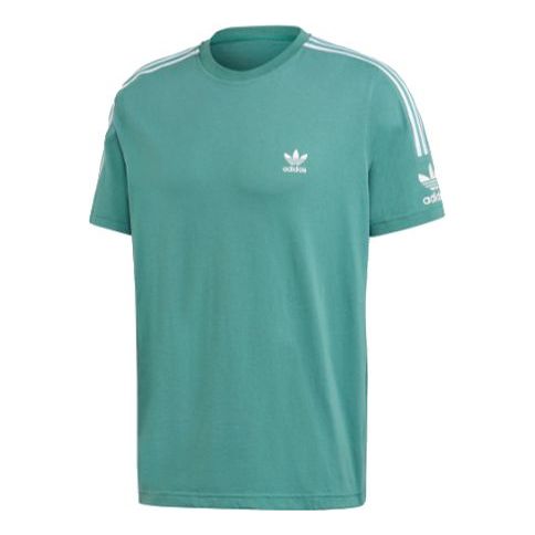 adidas originals Classic Logo Short Sleeve Green FM3799