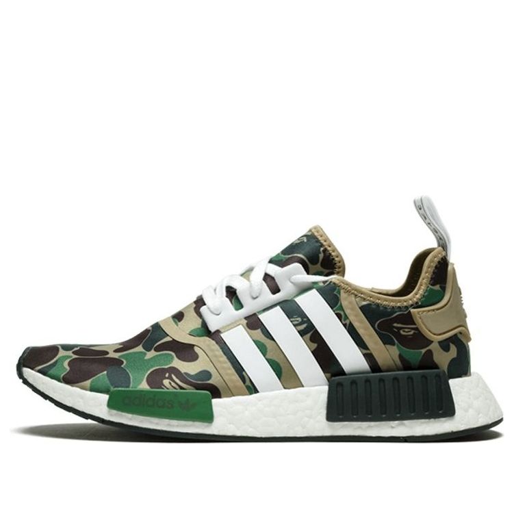adidas x A Bathing Ape NMD_R1 'Olive Camo' BA7326