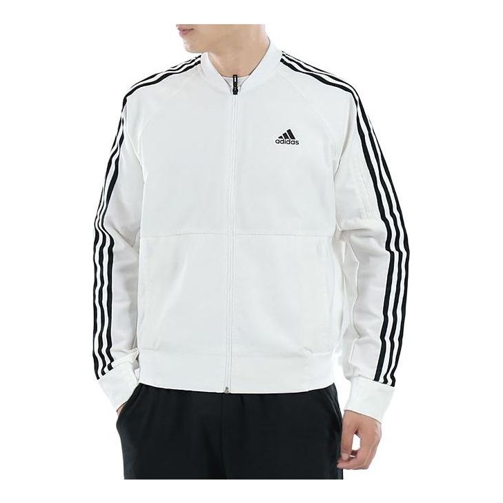 adidas CM 3-Stripes Bomb Jackets 'White' DM5212