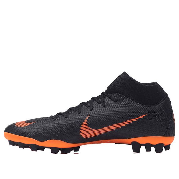 Nike Mercurial Superfly 6 AG Artificial Grass 'Black Orange' AO8997-081