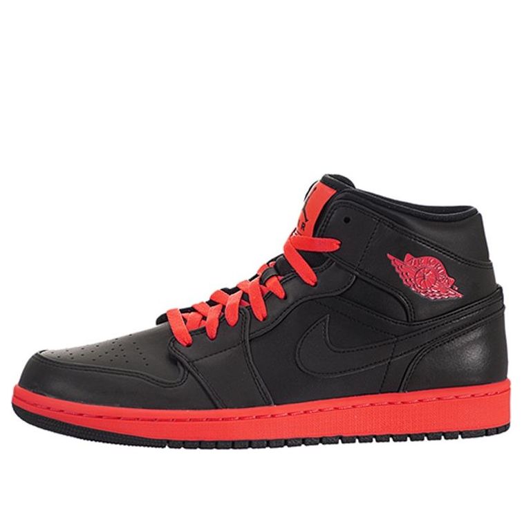 Air Jordan 1 Retro Mid 'Black Infrared' 554724-043