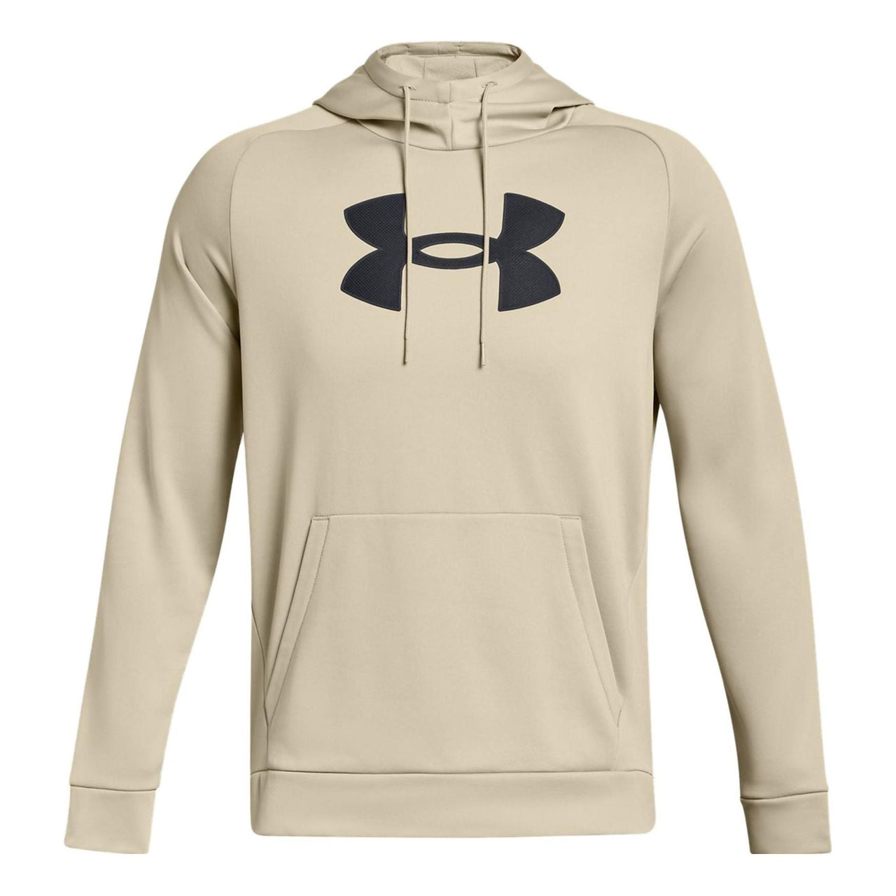 Under Armour Fleece Logo Hoodie 'Beige Black' 1379854-289