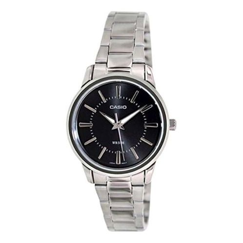 CASIO Waterproof Stainless Steel Strap Quartz Silver Analog LTP-1303D-1A