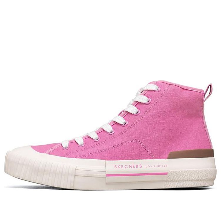 (WMNS) Skechers New Moon High Top Sneakers Pink 155392-PNK