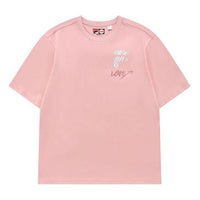 FILA FUSION Casual Logo Tee 'Pink' T11U216103F-PK