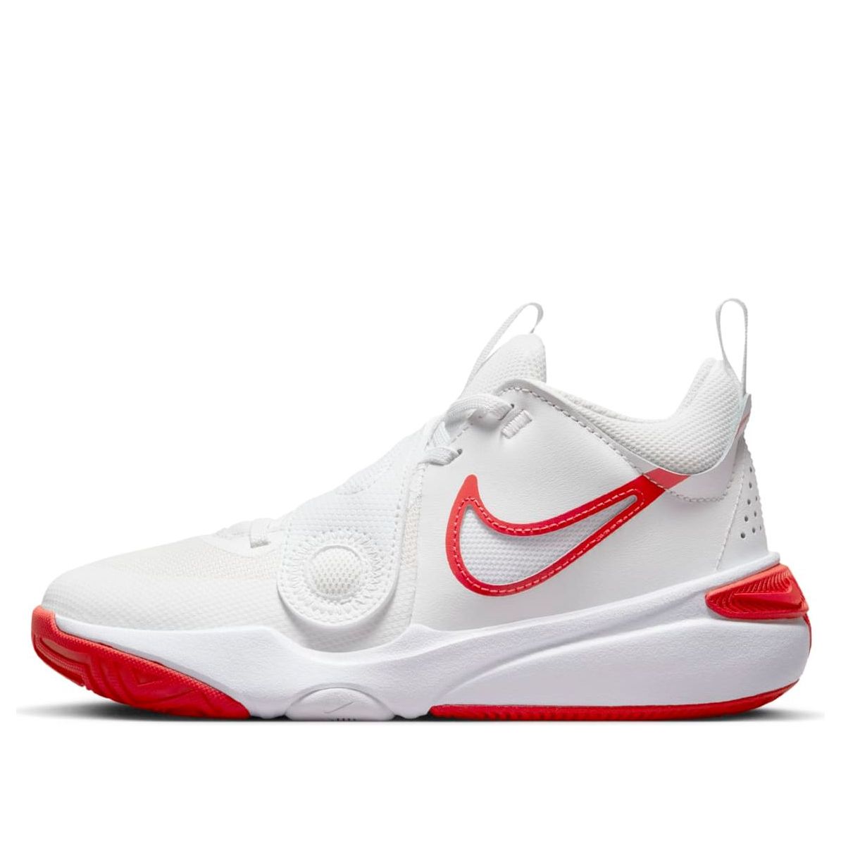 (GS) Nike Team Hustle D11 'Summit White Track Red' DV8996-102