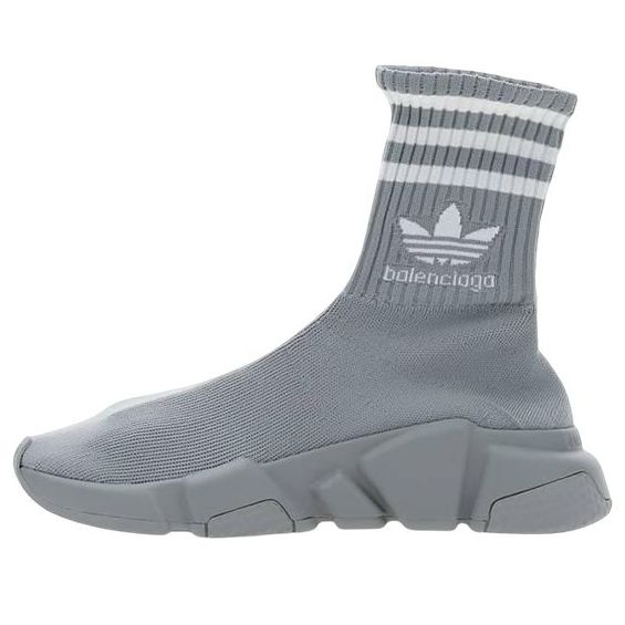 (WMNS) Balenciaga x adidas originals Speed 1.0 Sneakers 'Grey' 717589WBDV11590