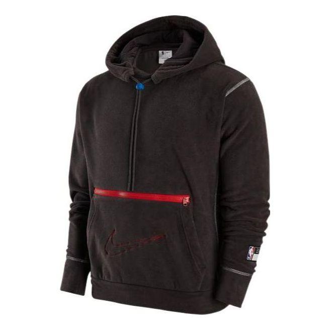Nike NBA logo hooded jacket 'Black' DR2286-254