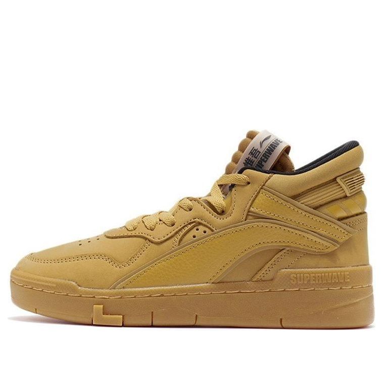 (WMNS) Li-Ning Superwave Mid 'Yellow Tan' AGCR402-2