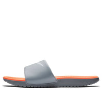(GS) Nike Kids' Kawa Slide Sandals Grey/Orange 819352-801
