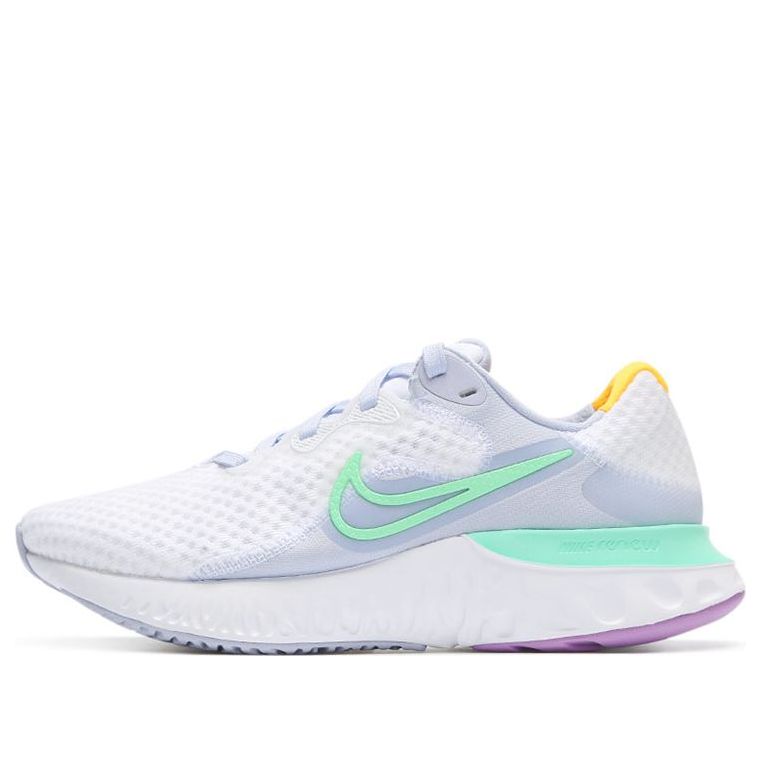 (WMNS) Nike Renew Run 2 'White Green Glow' CU3505-103