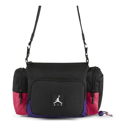 Air Jordan Logo Crossbody Bag 'Black Red' DD3029-010