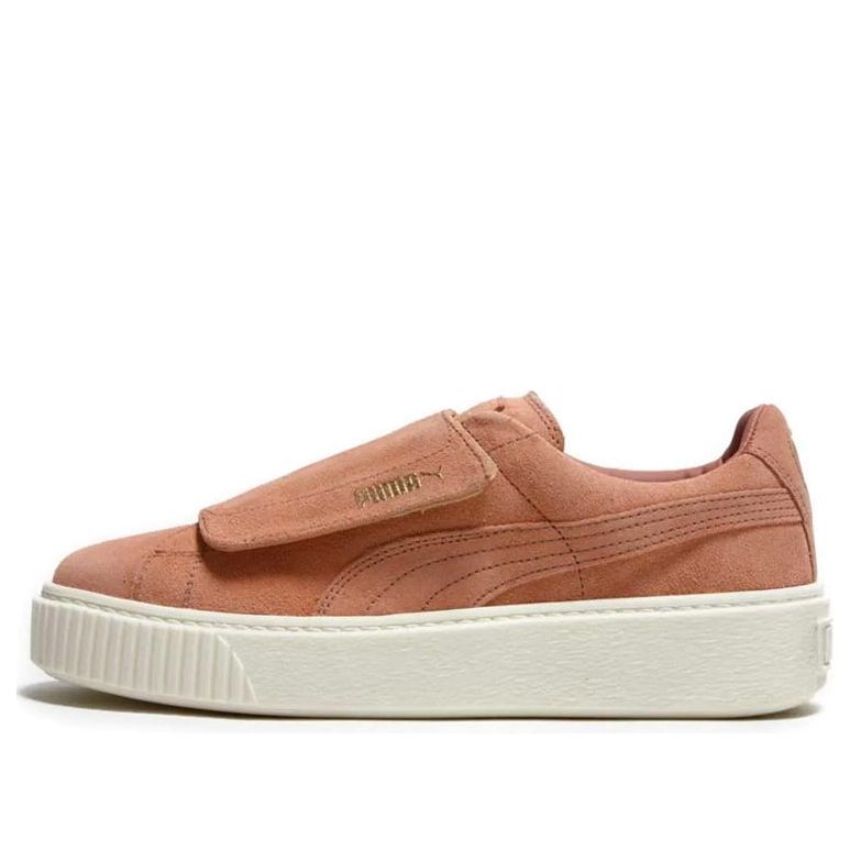 (WMNS) PUMA Suede Platform Strap 'Cameo Brown' 364586-03
