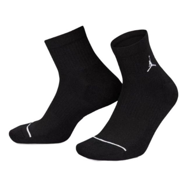 Air Jordan Jumpman Ankle Socks 3 Pack 'Black' DX9655-902
