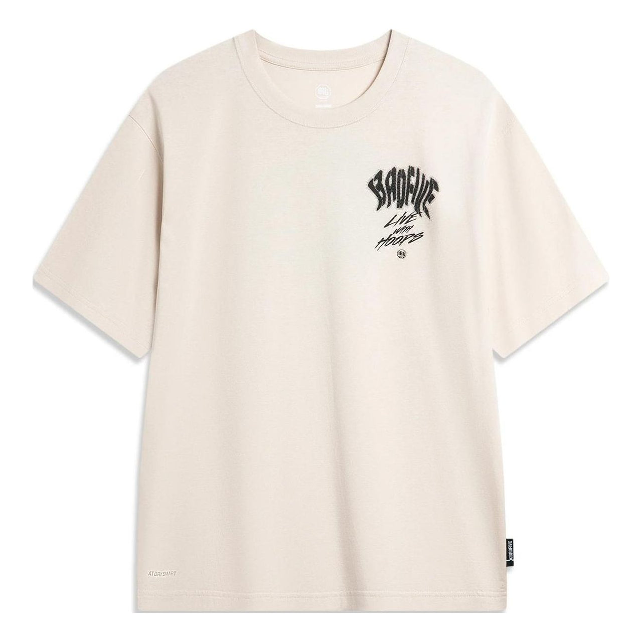 Li-Ning BadFive Hoops Graphic T-shirt 'Beige' AHSU423-6