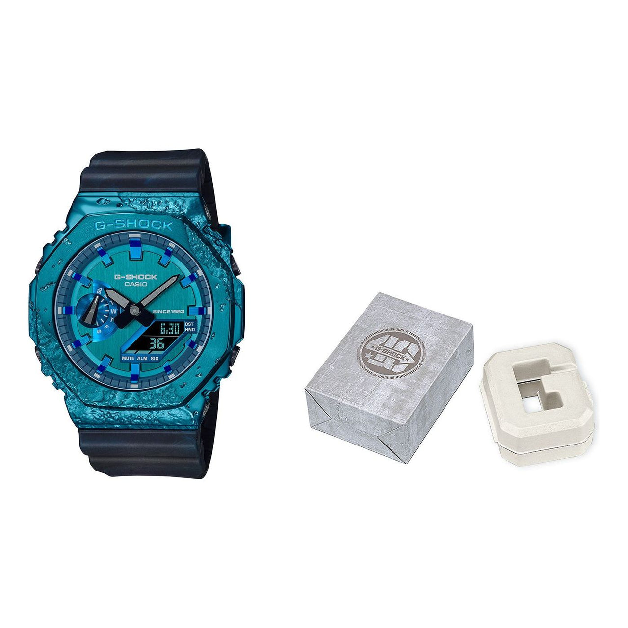 CASIO G-Shock Analog-Digital 'Blue' GM-2140GEM-2APR