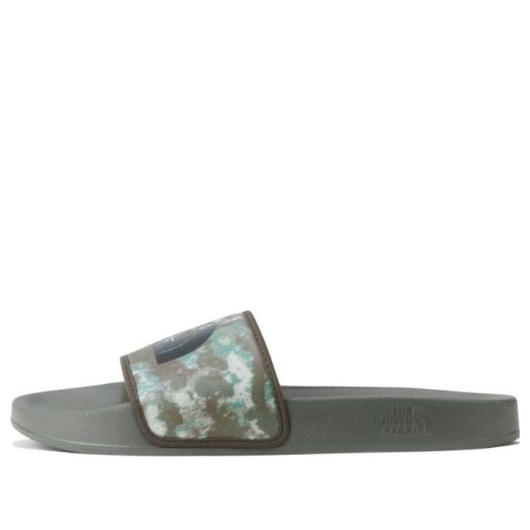 THE NORTH FACE Base Camp Slides III 'Military Olive Stippled Camo Print Tnf Black' TNF0-NF02354-080-MK