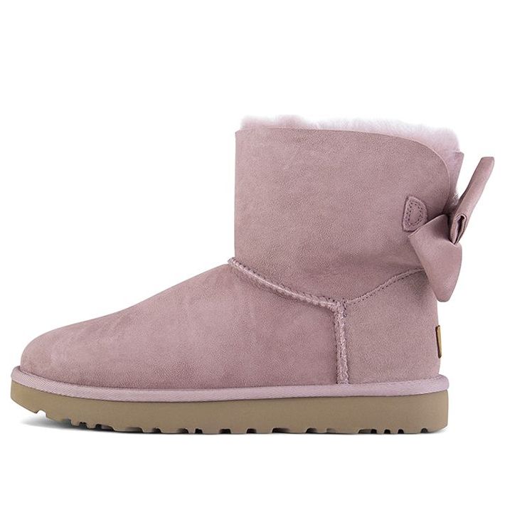 (WMNS) UGG Mini Bailey Bow II Glam Pink 1103130-DUS