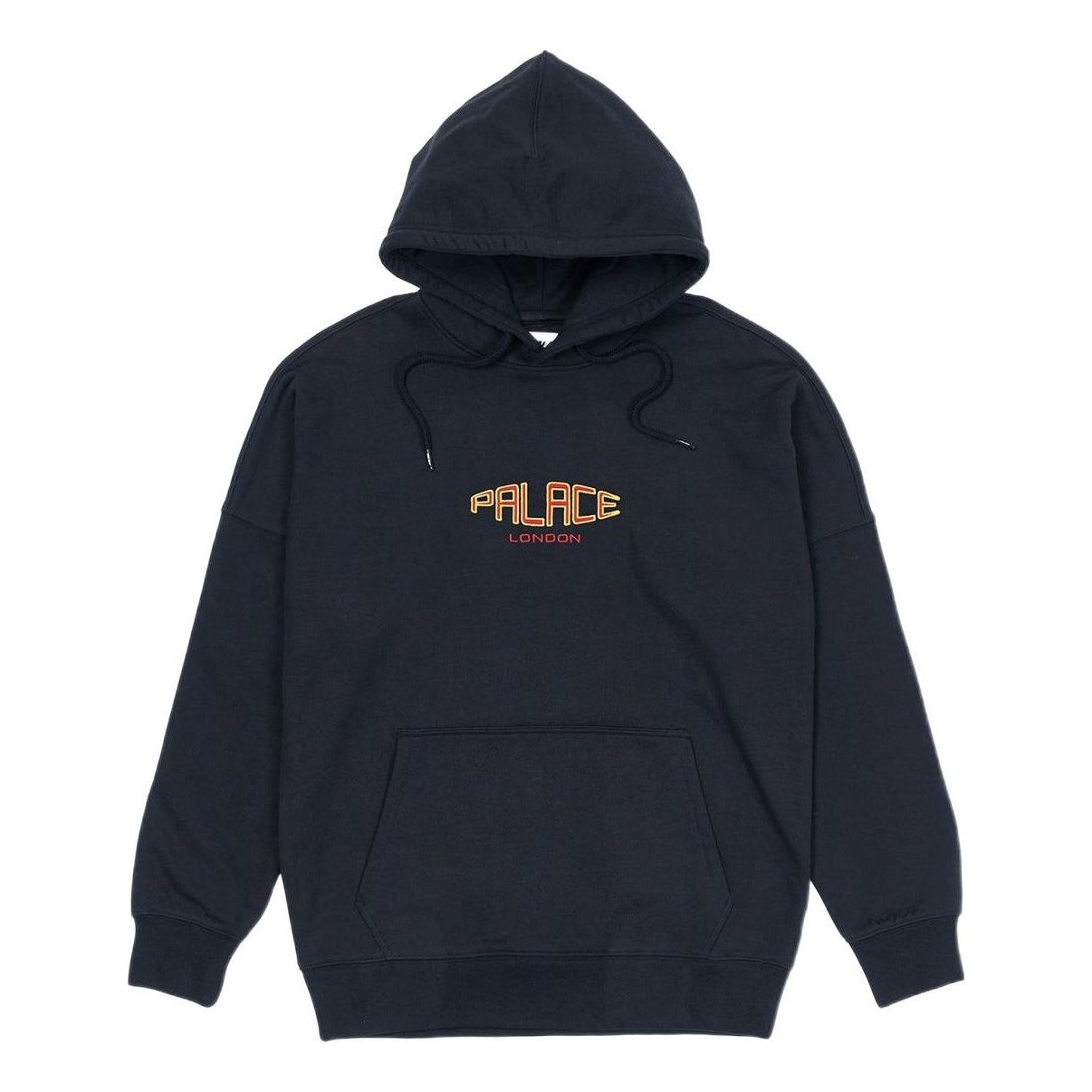 Palace Spaced Logo Drop Shoulder Hoodie 'Navy' P22CS121
