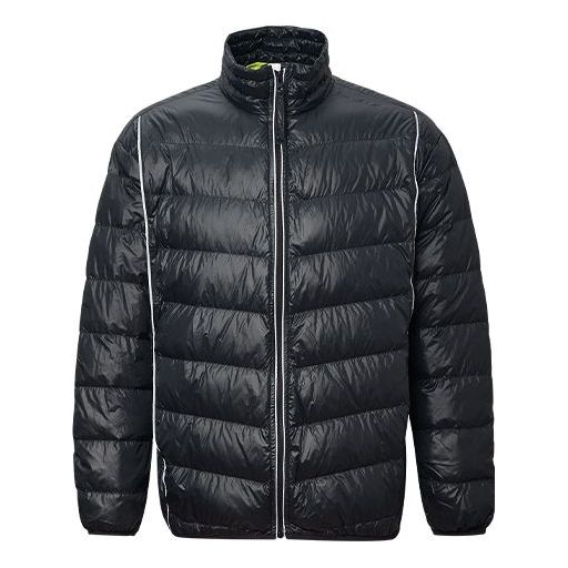 Converse Stand Collar Light Puffer Jacket 'Black' 10020671-A03