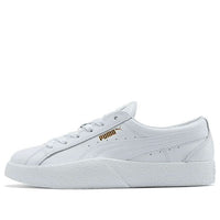 (WMNS) PUMA Love Tumbled Leather White 373649-01