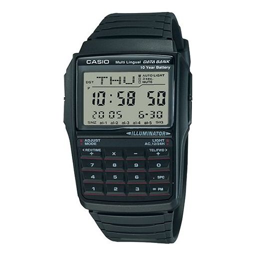 CASIO Quartz Waterproof Sports Mens Black Digital DBC-32-1A