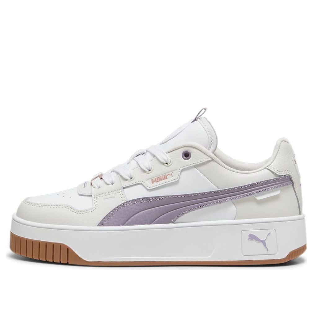 (WMNS) PUMA Carina Street Lux 'White Pale Plum Grey' 397487-06