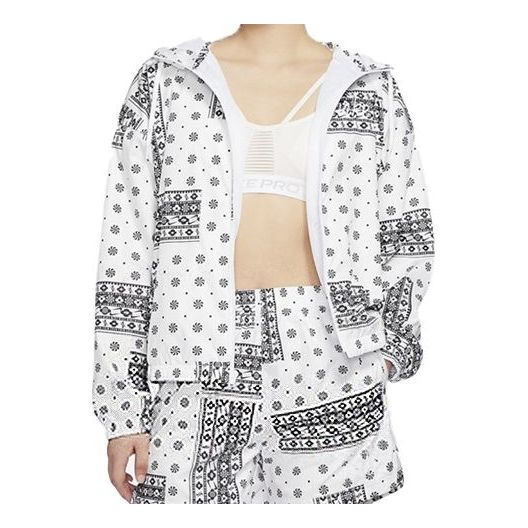 (WMNS) Nike Sportswear Heritage Jacket White CU5893-100