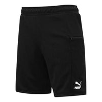PUMA Logo Essential Shorts 'Black' 536914-01