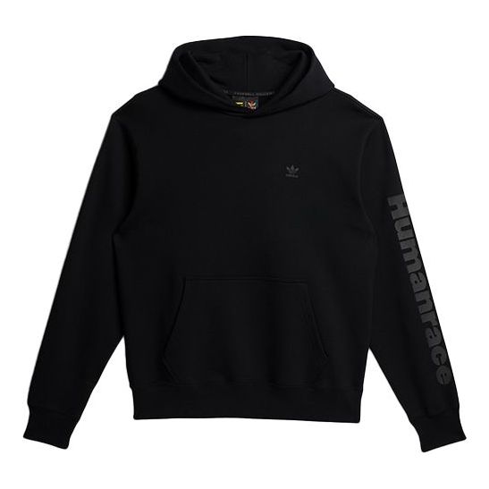 adidas Pw Bf Bas Hood Basic Sporty Terry Hooded Sweater Unisex Black GT4326