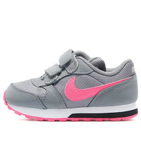 (TD) Nike MD 2 Low-Top Running Shoes Grey/Pink 807328-002