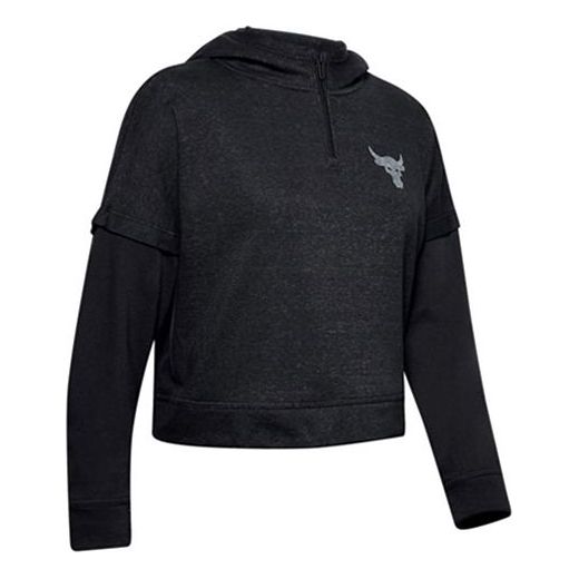 (WMNS) Under Armour Project Rock Terry Hat Black 1351807-001