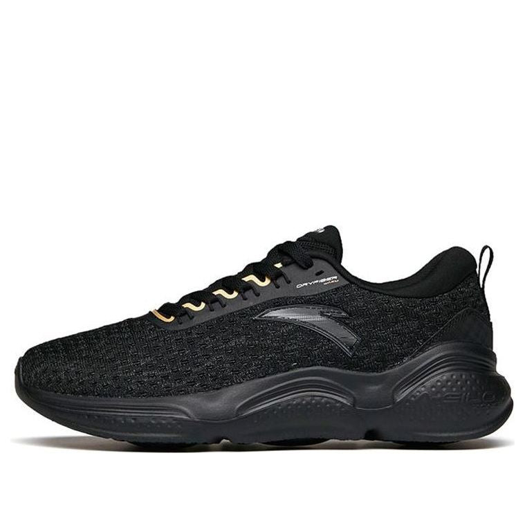 ANTA Running Series Sneakers 'Black Yellow' 112145532-2
