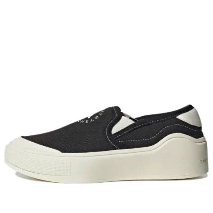 (WMNS) adidas Court Slip-On x Stella McCartney 'Core Black' HP2772